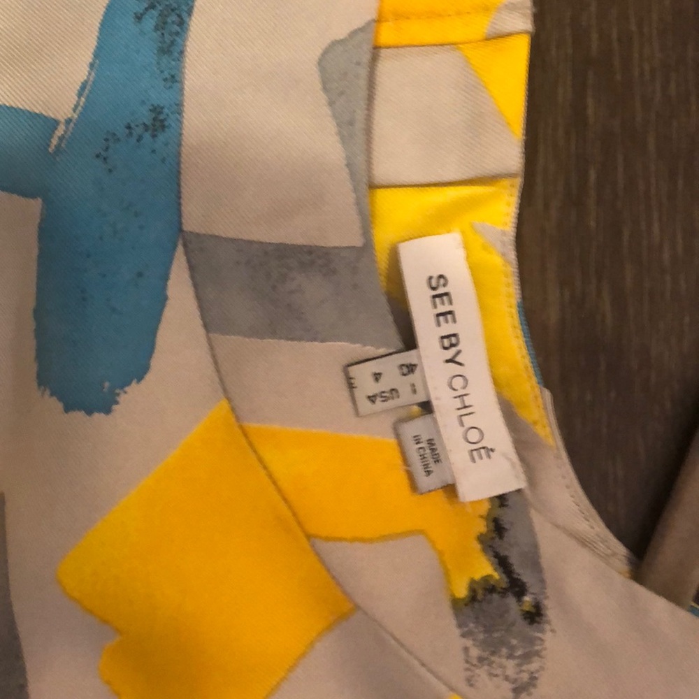 See by Chloe multicolored dress - Picture 3 of 3